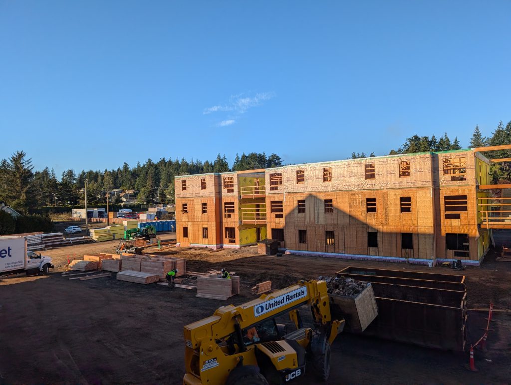 Building Together: North Bend Family Housing Becomes a Training Ground ...